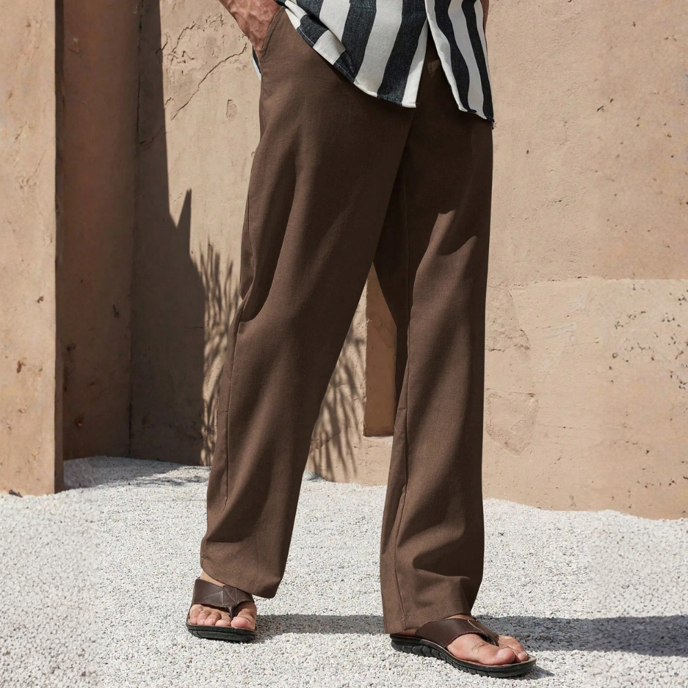 Casual Straight Fit Fashionable Pants For Men