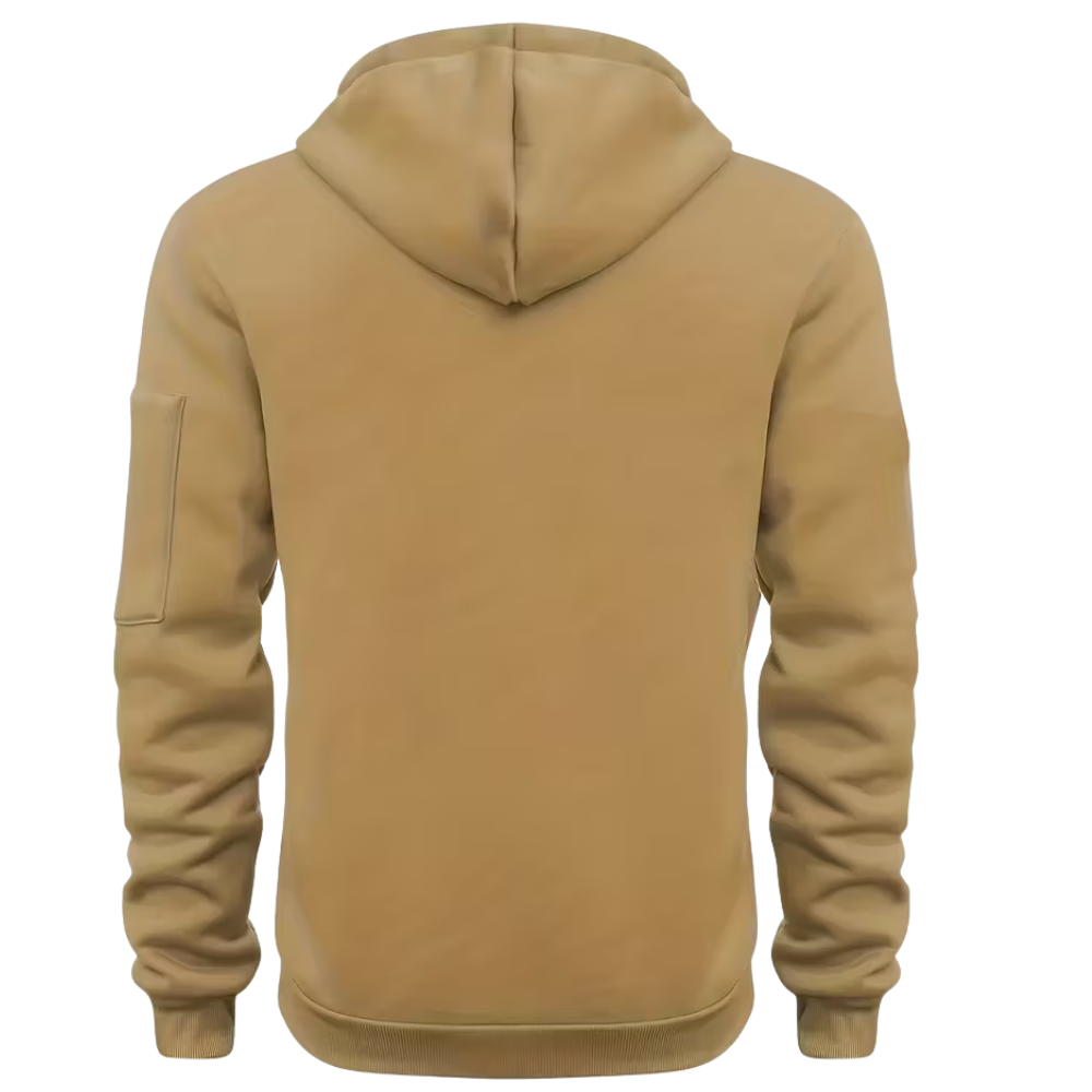 Casual Half Zip Winter Hoodie For Men