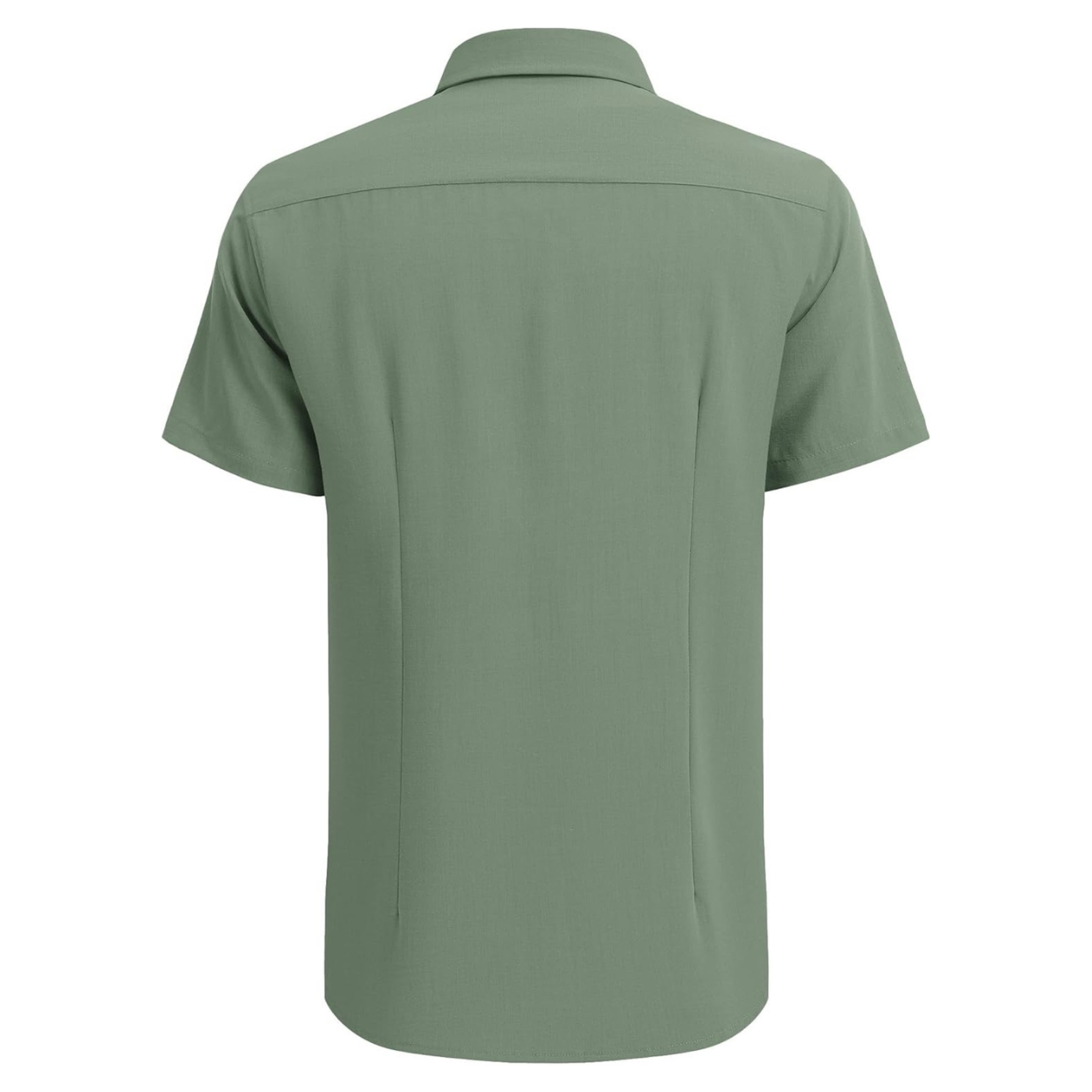 Casual Summer Guayabera Short Sleeve Button Down Shirt
