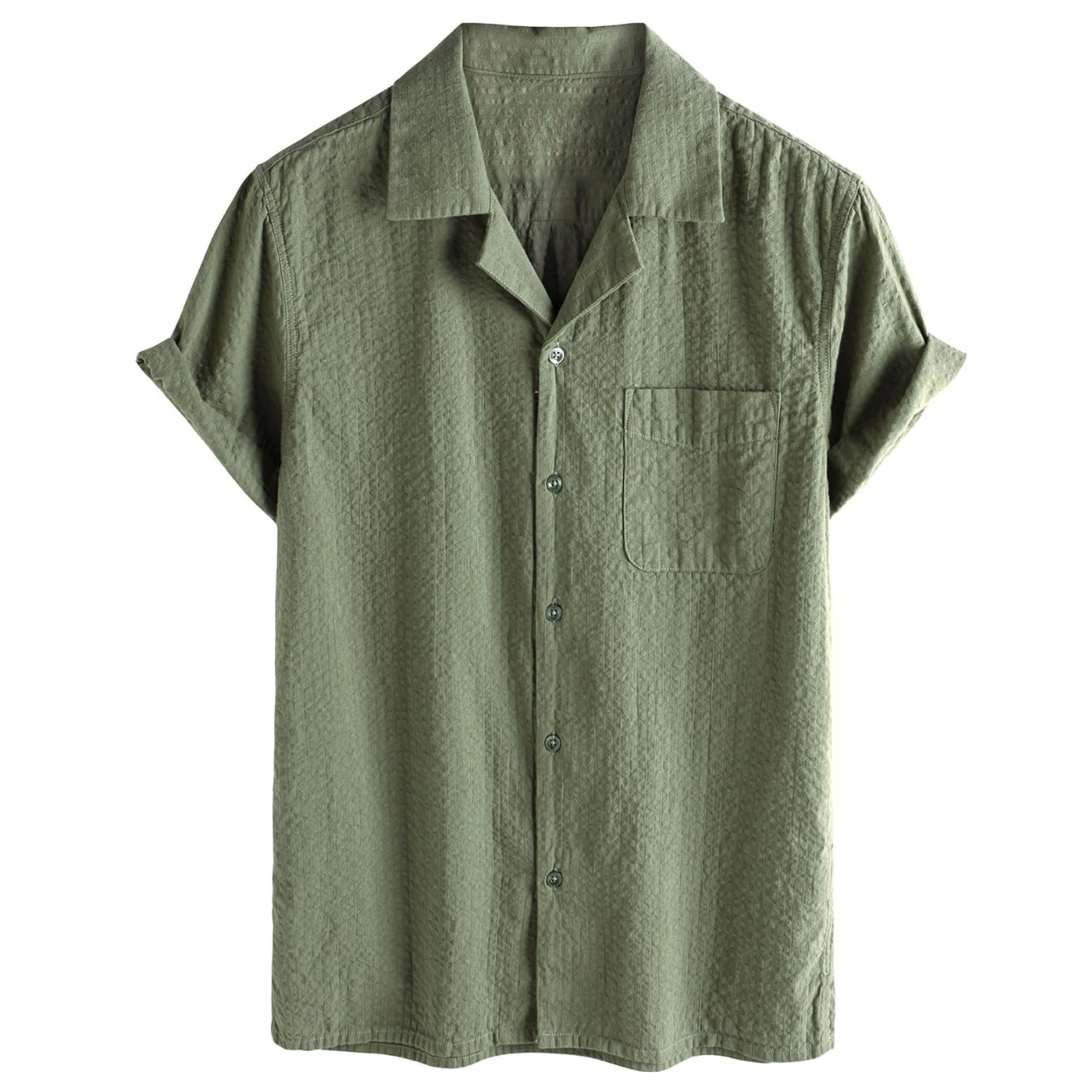 Casual Short Sleeve Summer Shirt For Men