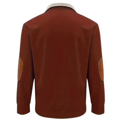 Stylish Contrast Color Long Sleeve Shirt For Men