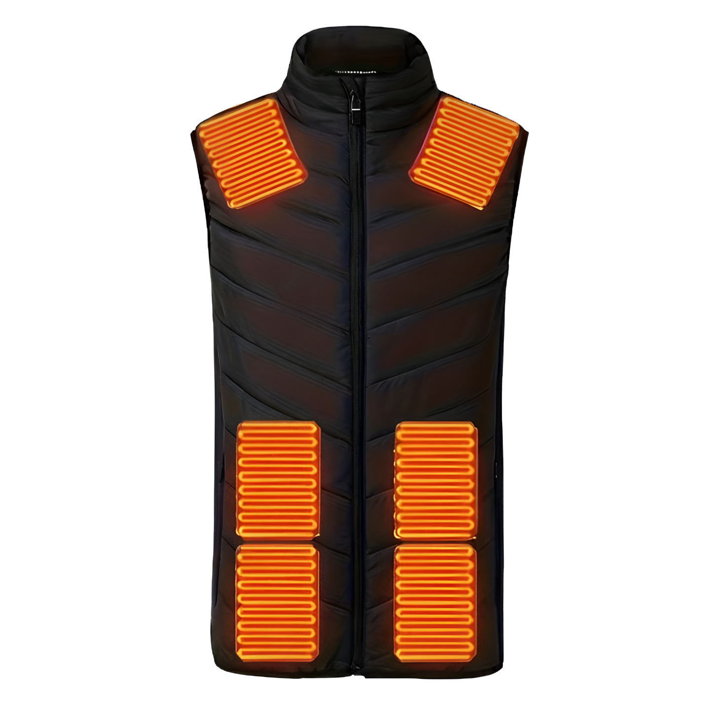 USB Heating Winter Vest With 21 Zones And 4 Switch Controls