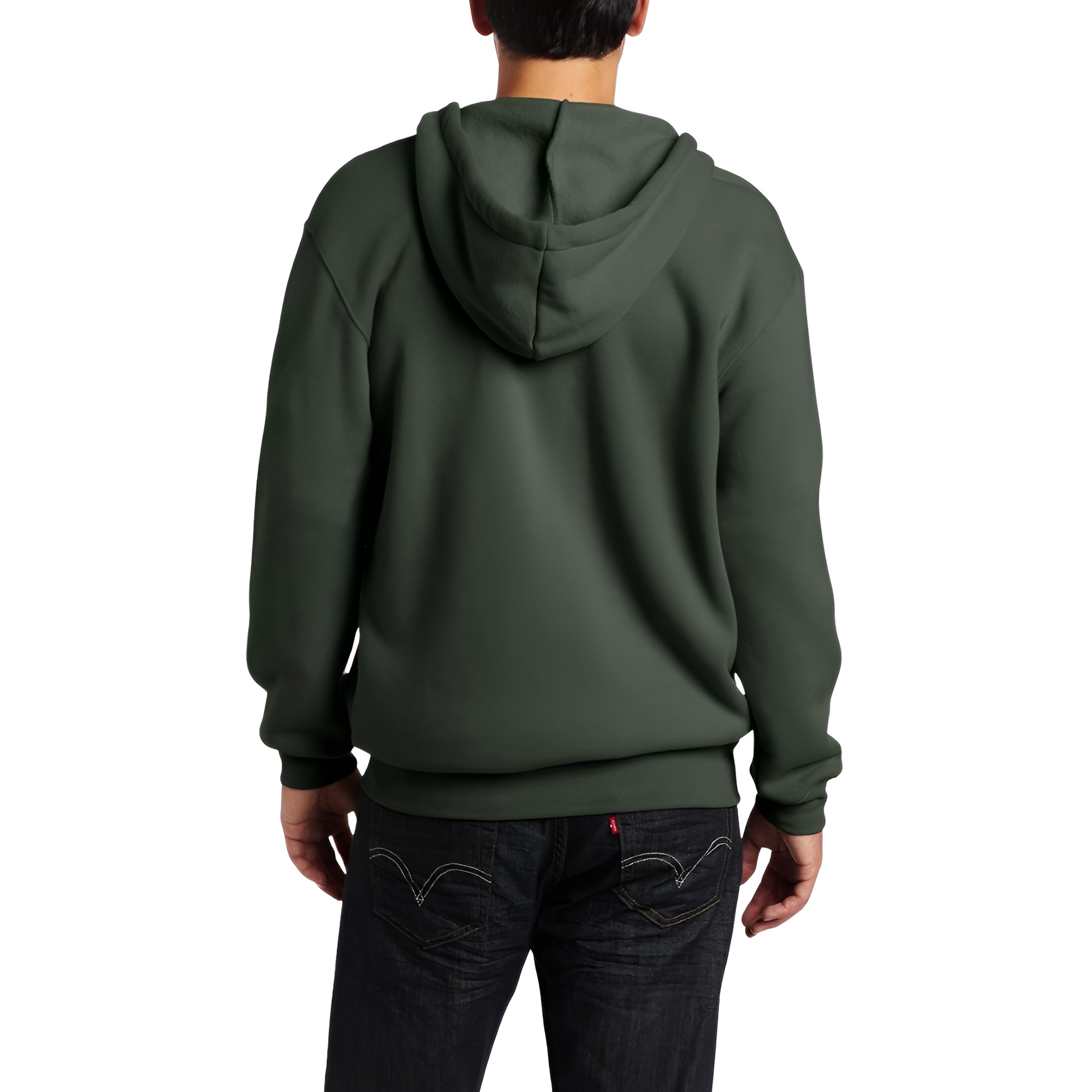 Men's Loose Fit Midweight Full-Zip Sweatshirt