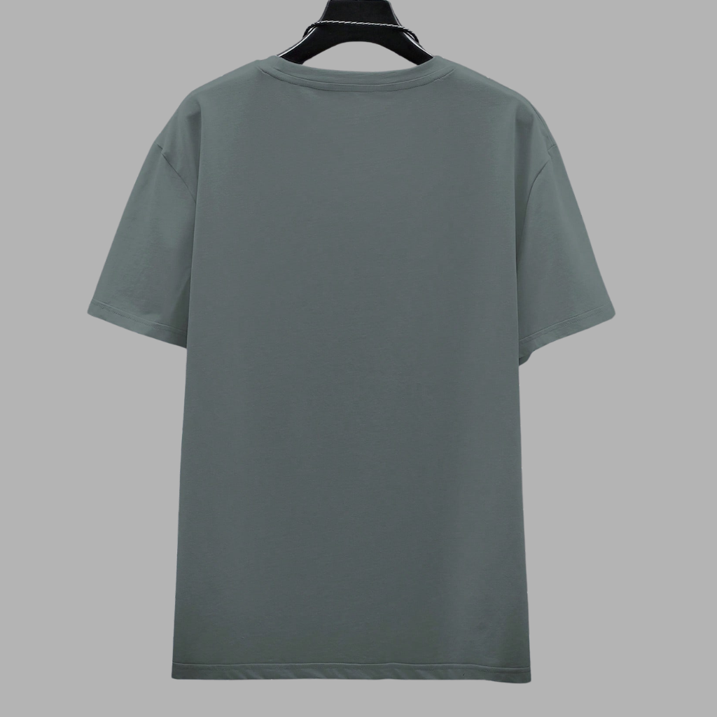 Short Sleeve Round Design T Shirt For Men