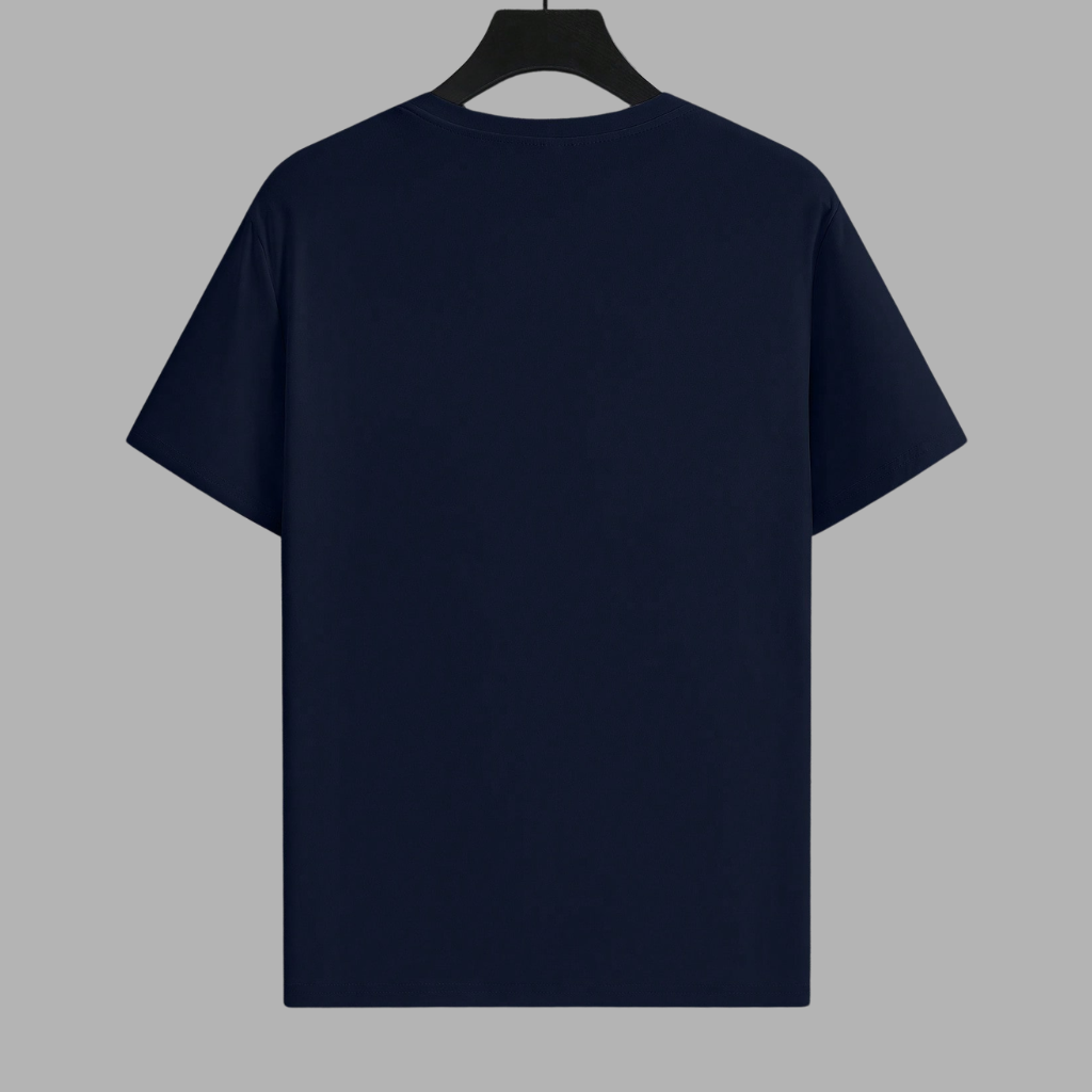 Short Sleeve Round Design T Shirt For Men