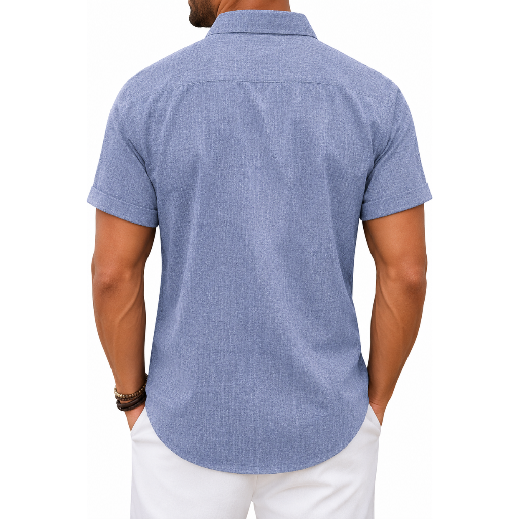 Casual Summer Wear Short Sleeve Button Down Shirts For Men