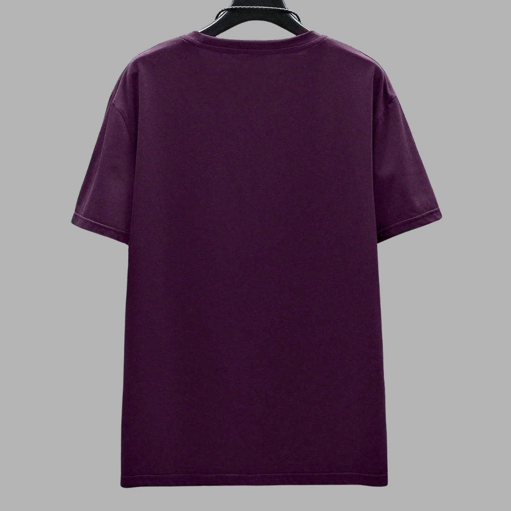 Short Sleeve Round Design T Shirt For Men
