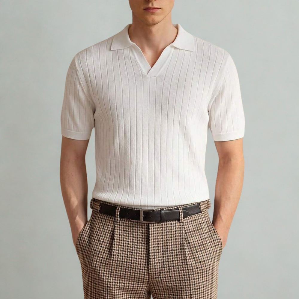[Copy]Mens Summer Casual Short Sleeve Knit