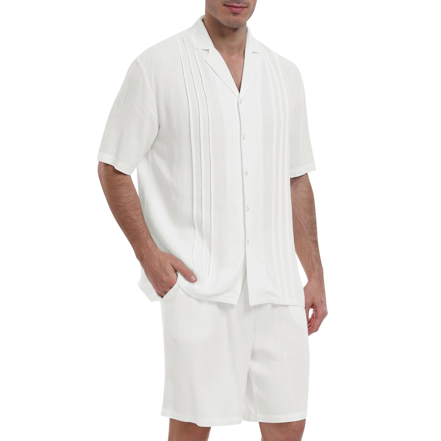 Casual Beach Wear Party Shirts And Short Set For Men