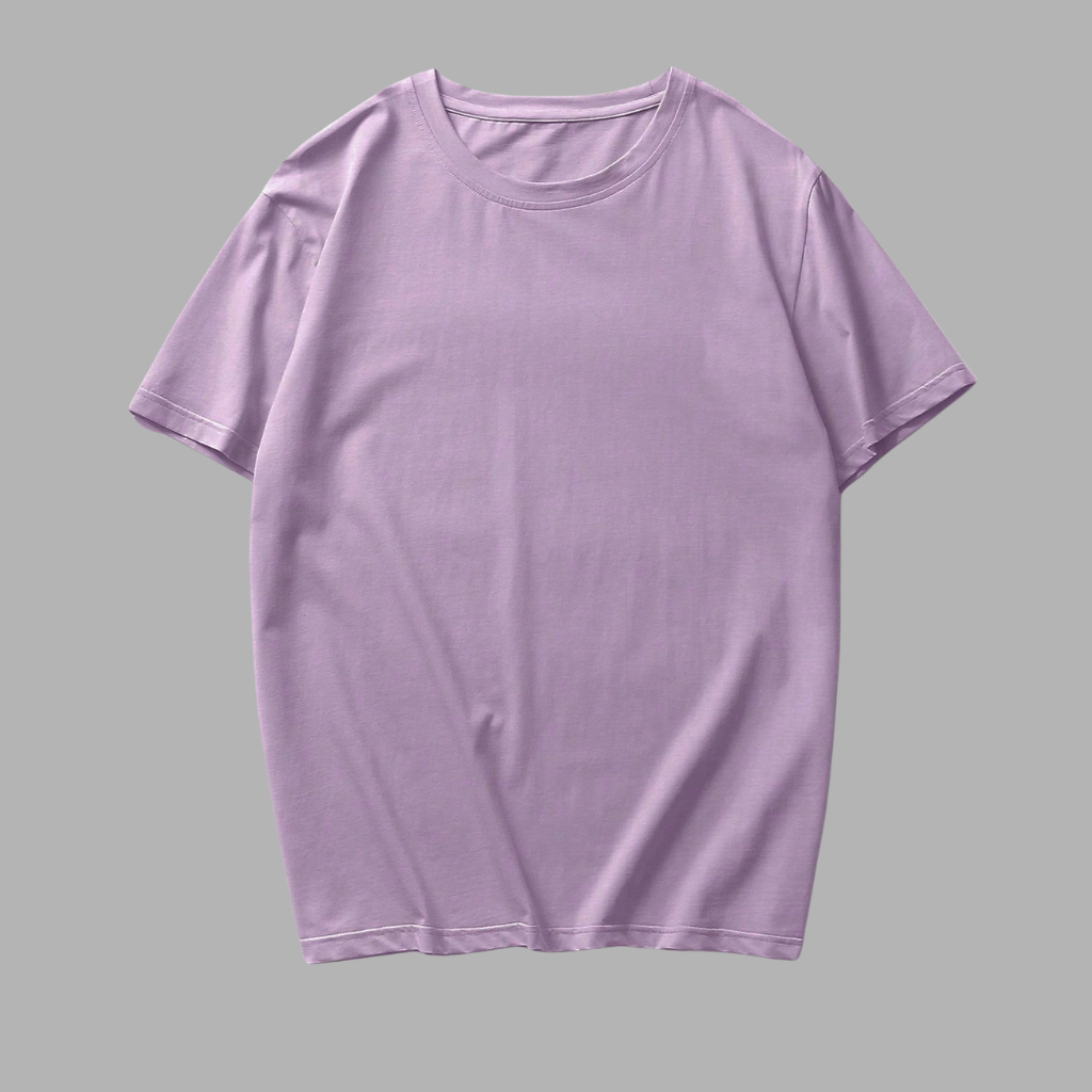 Short Sleeve Round Design T Shirt For Men