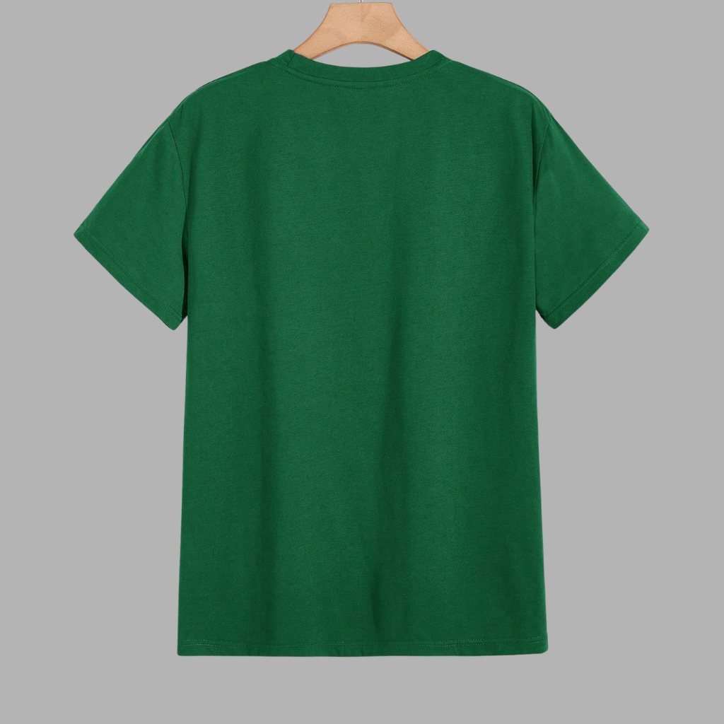 Short Sleeve Round Design T Shirt For Men