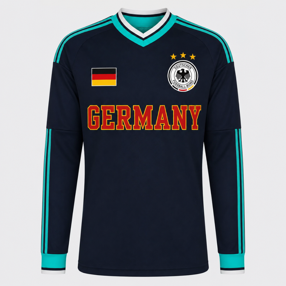 Germany 2026 Home And Away Long Sleeve Jersey For Women