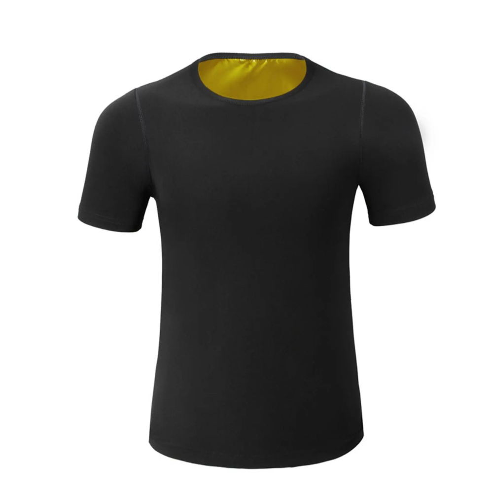 Athletic Sweat Short Sleeve Compression Workout And Training T Shirt For Men