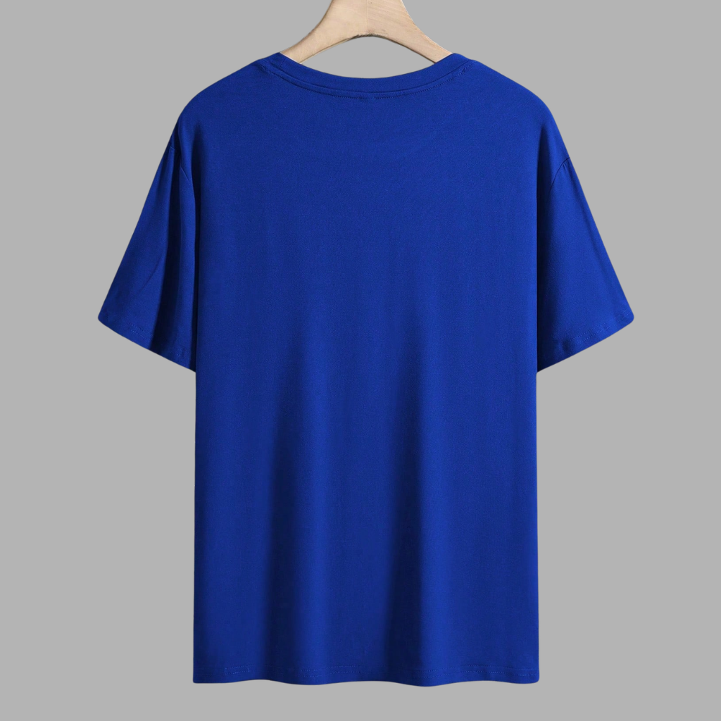 Short Sleeve Round Design T Shirt For Men