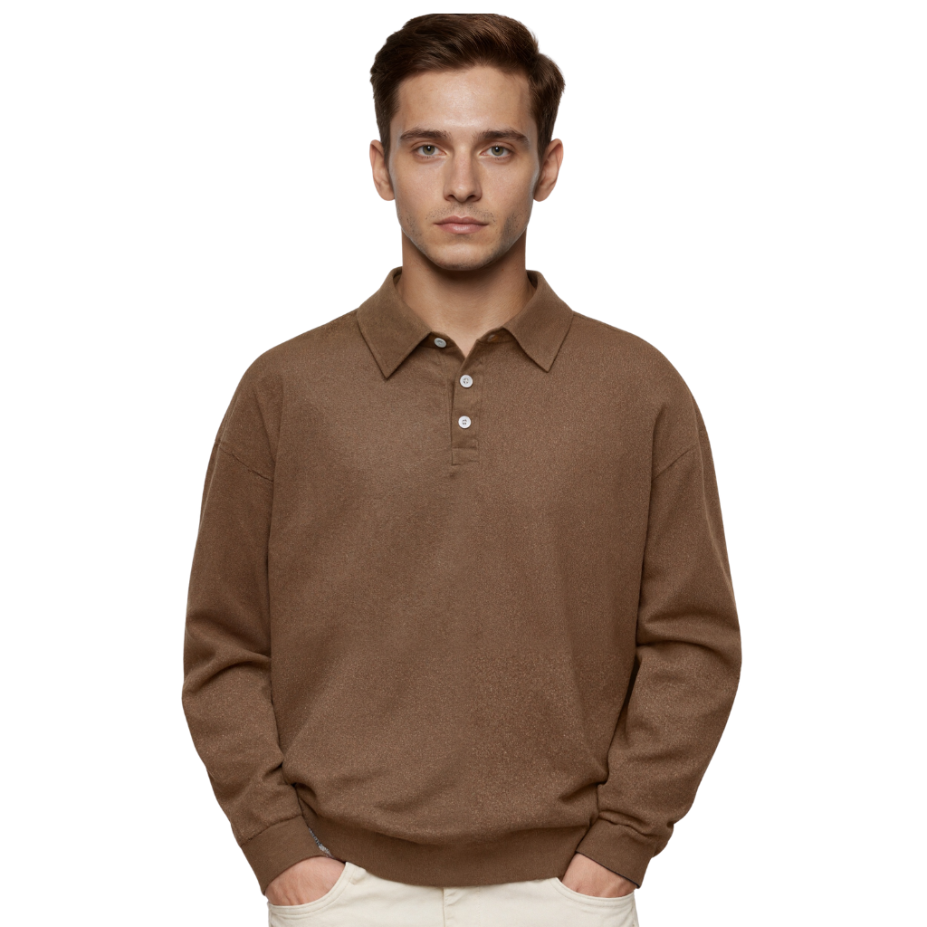 Classic Fit Cashmere Polo Shirt
