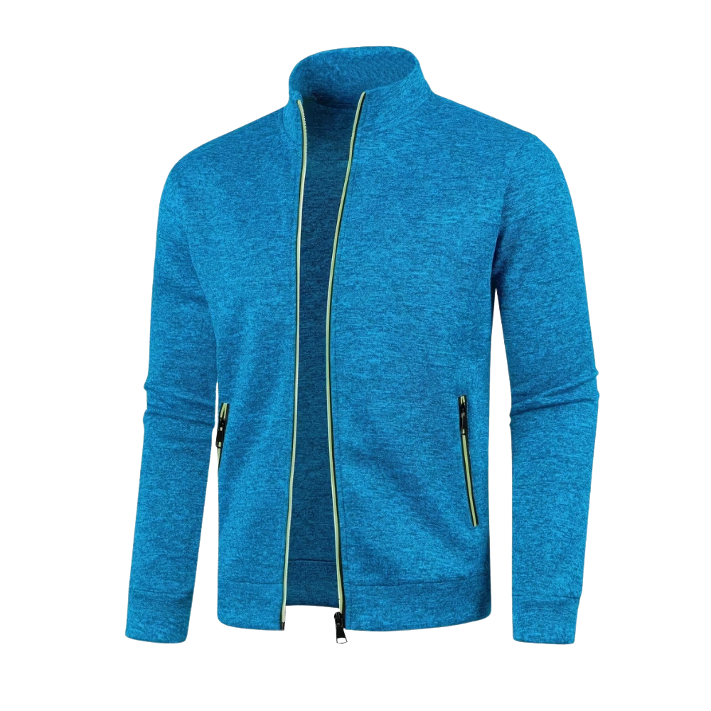 Casual Full Zip Up Cardigan For Men