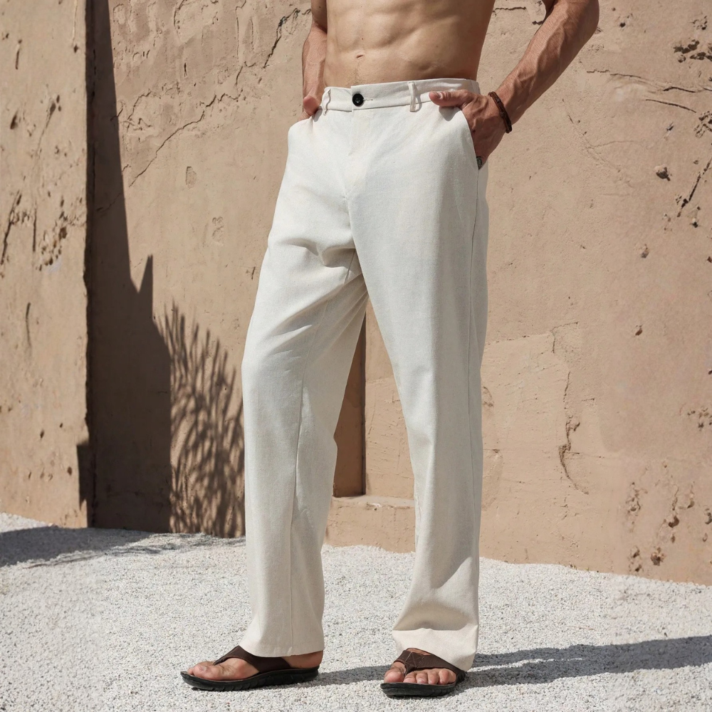 Casual Straight Fit Fashionable Pants For Men