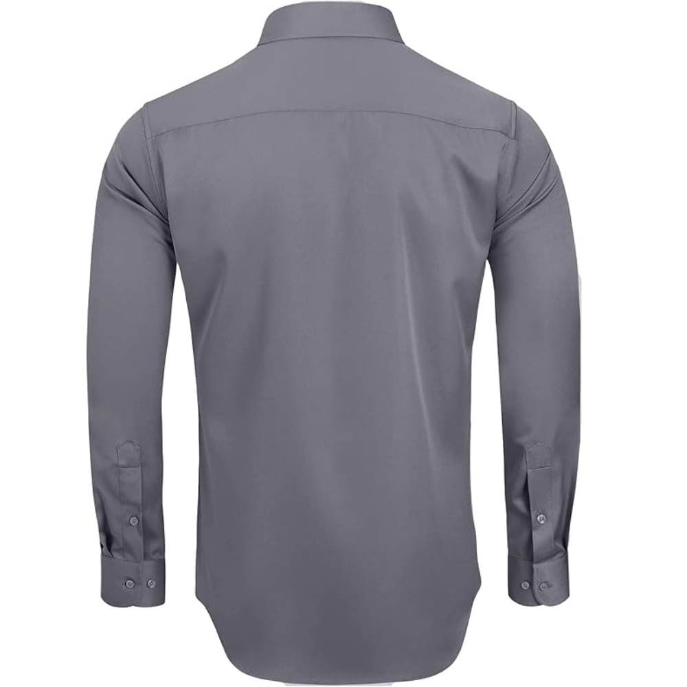 Sleeve And Formal Button Down Shirt Pocket Long For Men