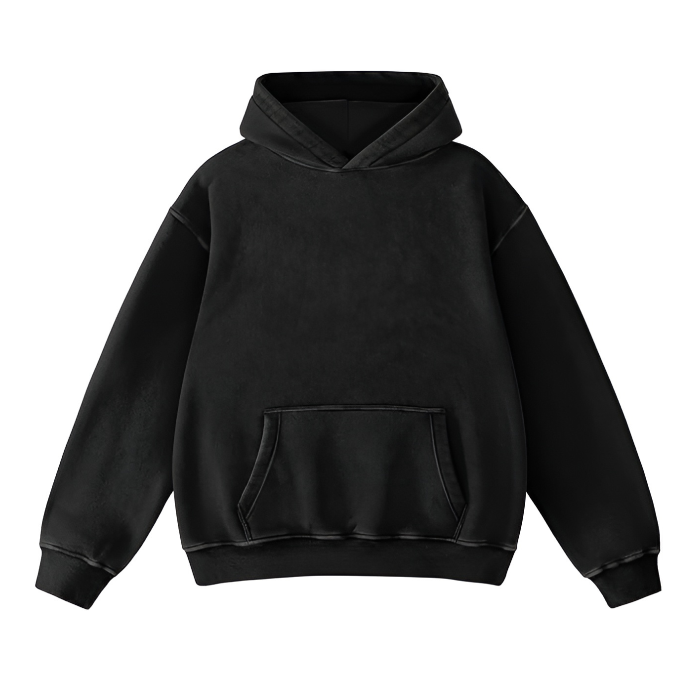 Vintage Themed Oversized Hoodie