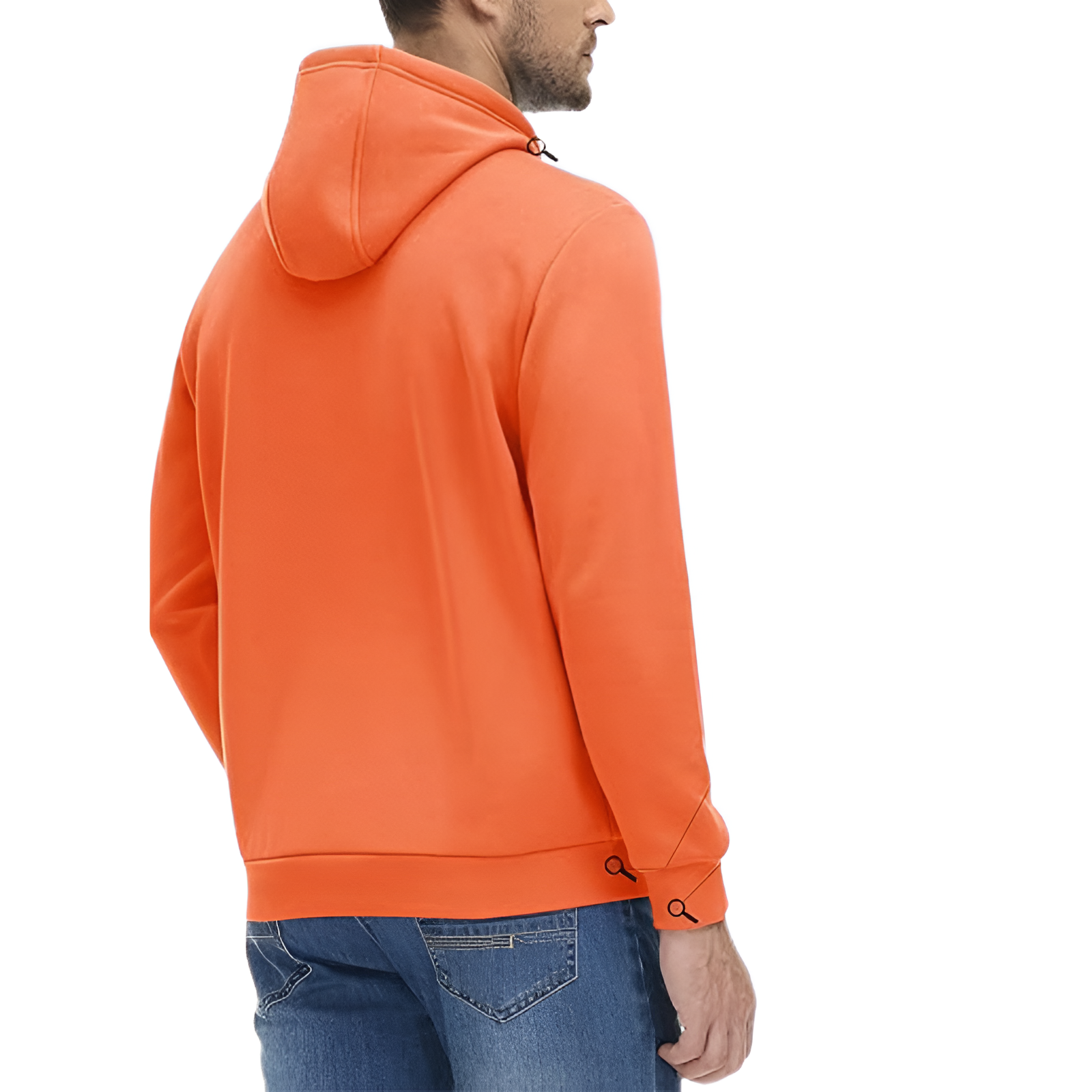 Mens Active Hoodies Fleece Lined Sweatshirts Casual Athletic Workout Pullover With Kangaroo Pocket