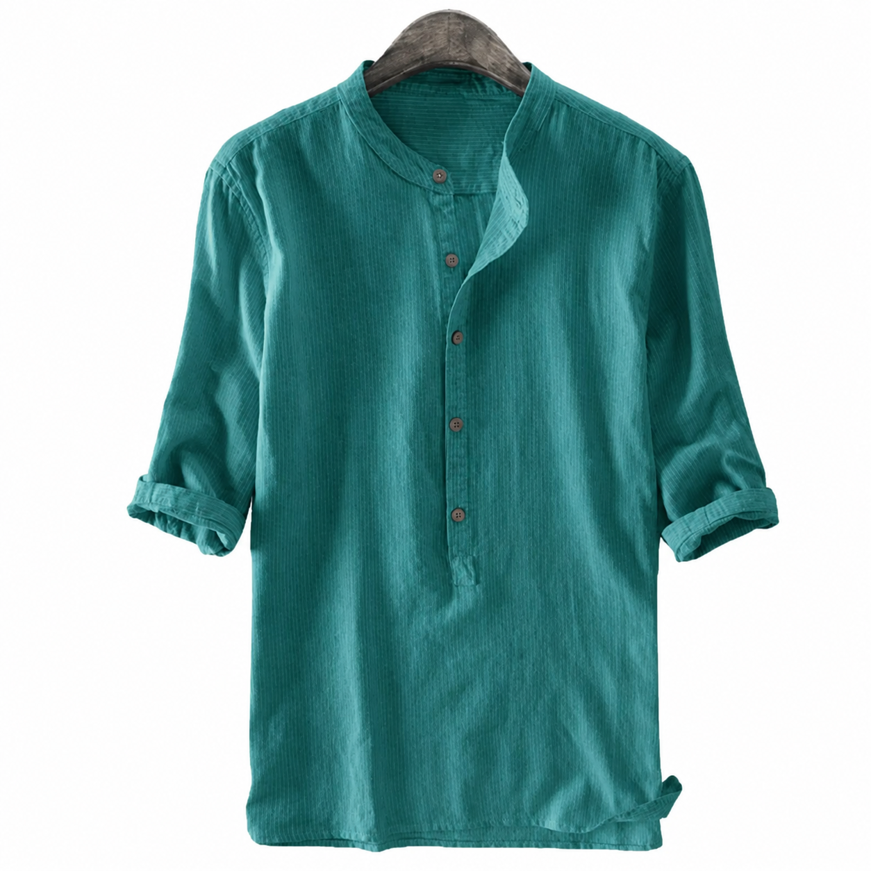 Classic Casual Buttons Henley Shirt