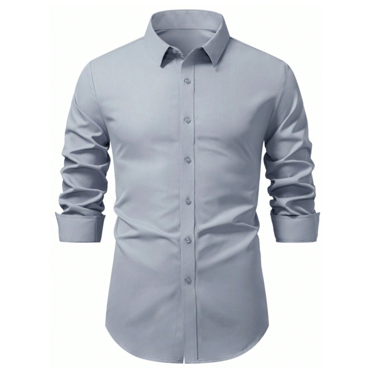 Casual Button Front Shirt For Men