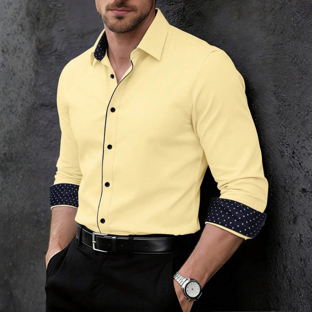 Long Sleeve Casual Everyday Shirt For Men