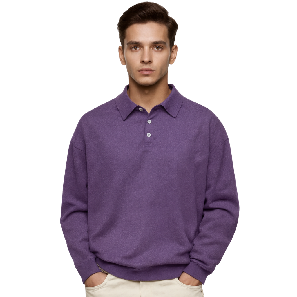 Classic Fit Cashmere Polo Shirt