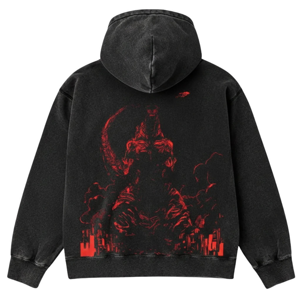 Urban Style Monster Illustration T Shirt And Hoodie