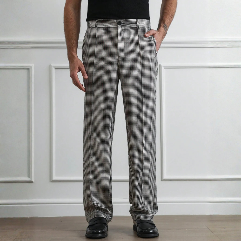 Casual Straight Fit Fashionable Pants For Men