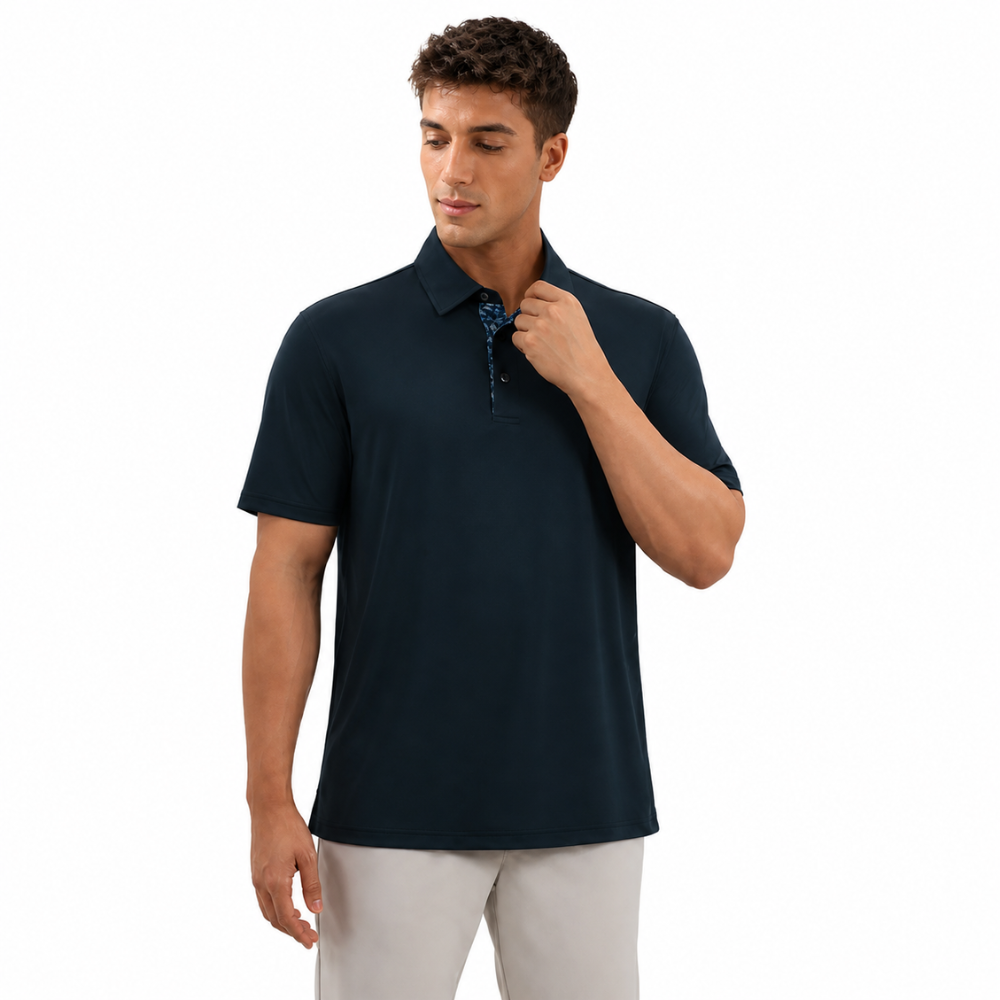 Pack Of 3 Short Sleeve Casual Fit Polo T Shirts For Men