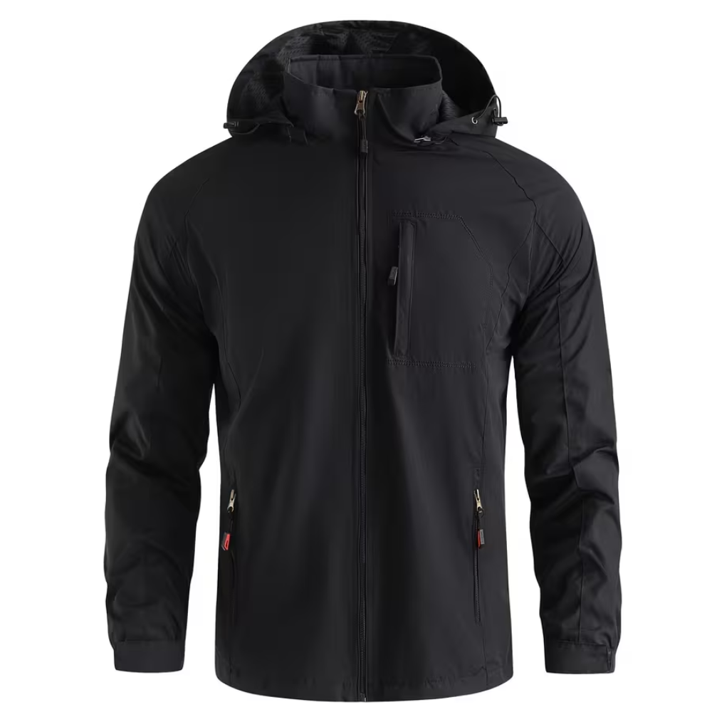 Lightweight Packable Hooded Jacket For Men