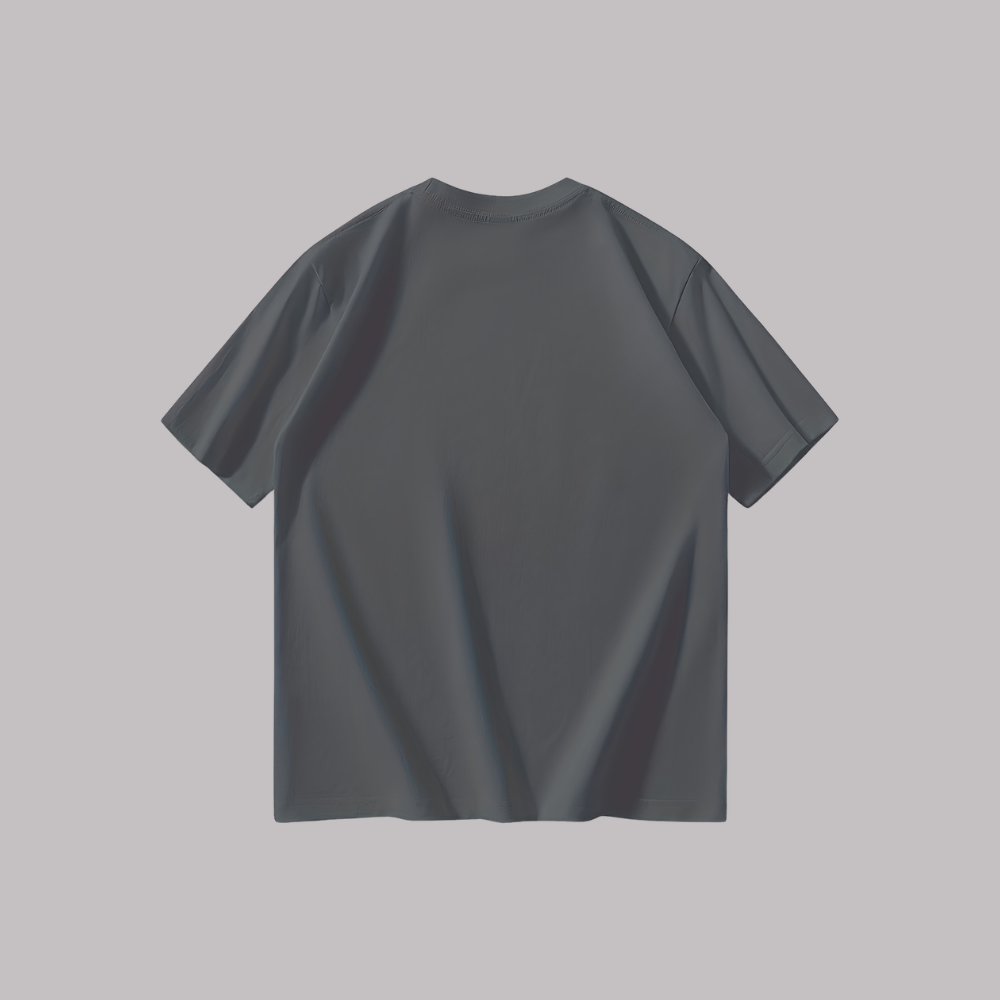 Casual And Versatile Short Sleeve Dog Printed T Shirt