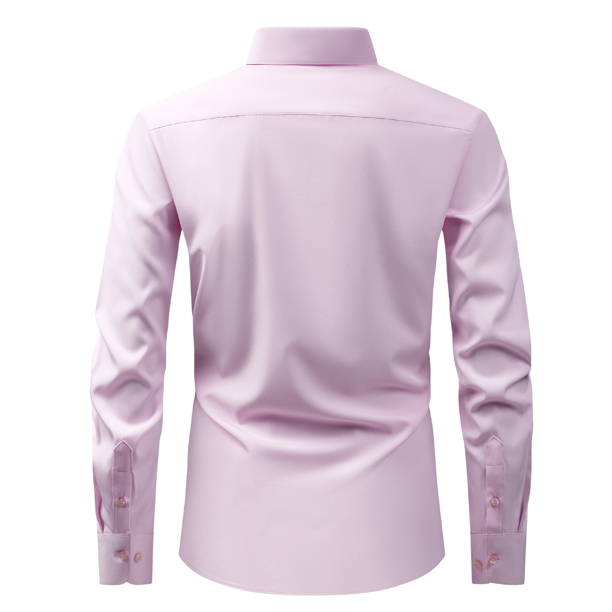 Casual Anti Wrinkle Slim Fit Button Shirt For Men