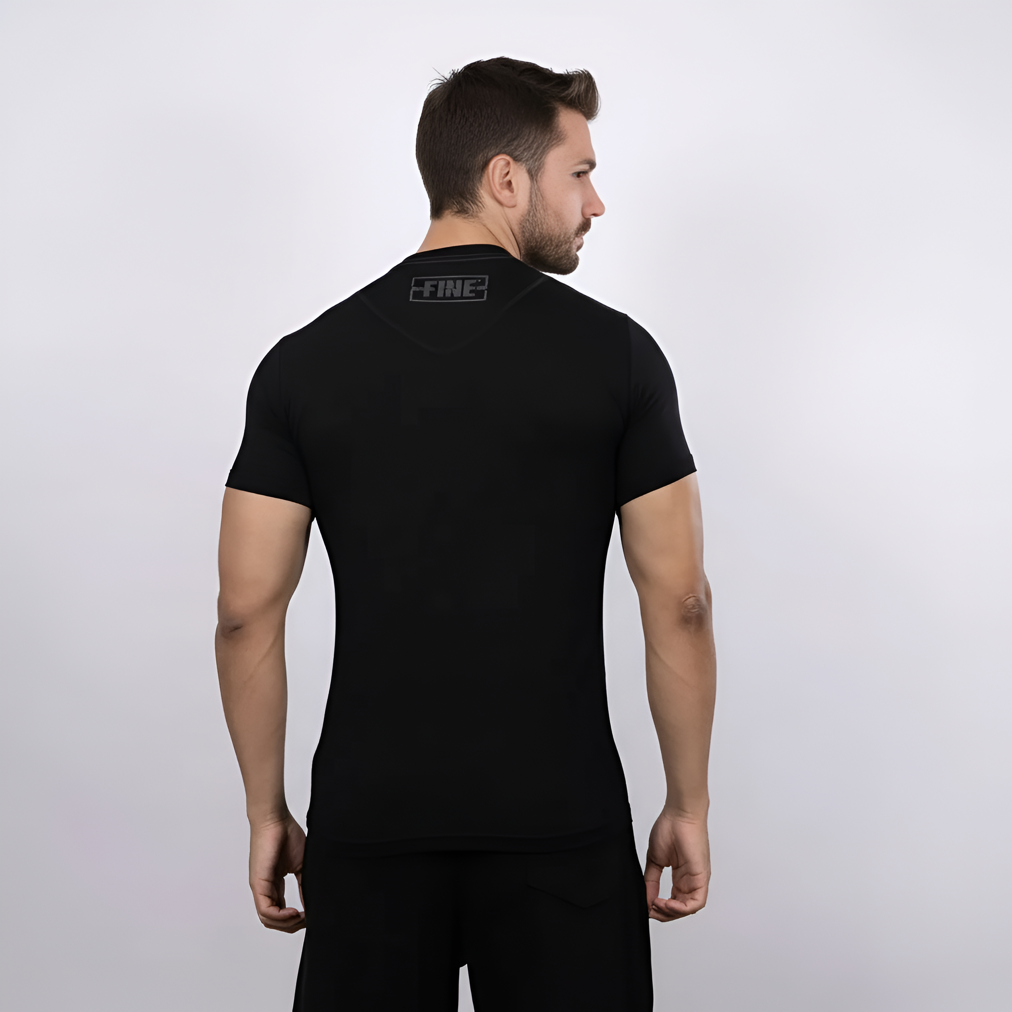 Superhero Design Compression Shirt Set For Gym And Training