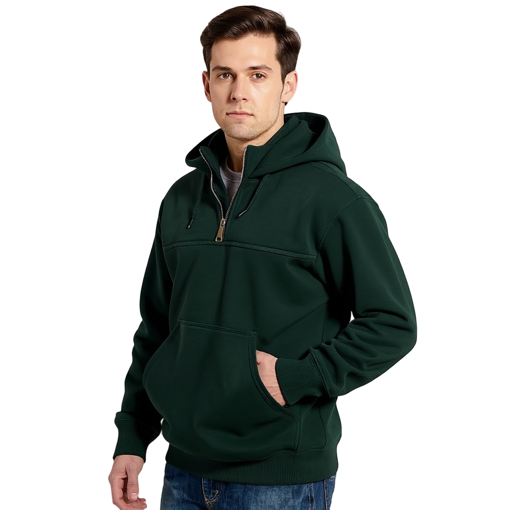 Rain Defender Loose Fit Heavyweight Quarter Zip Sweatshirt