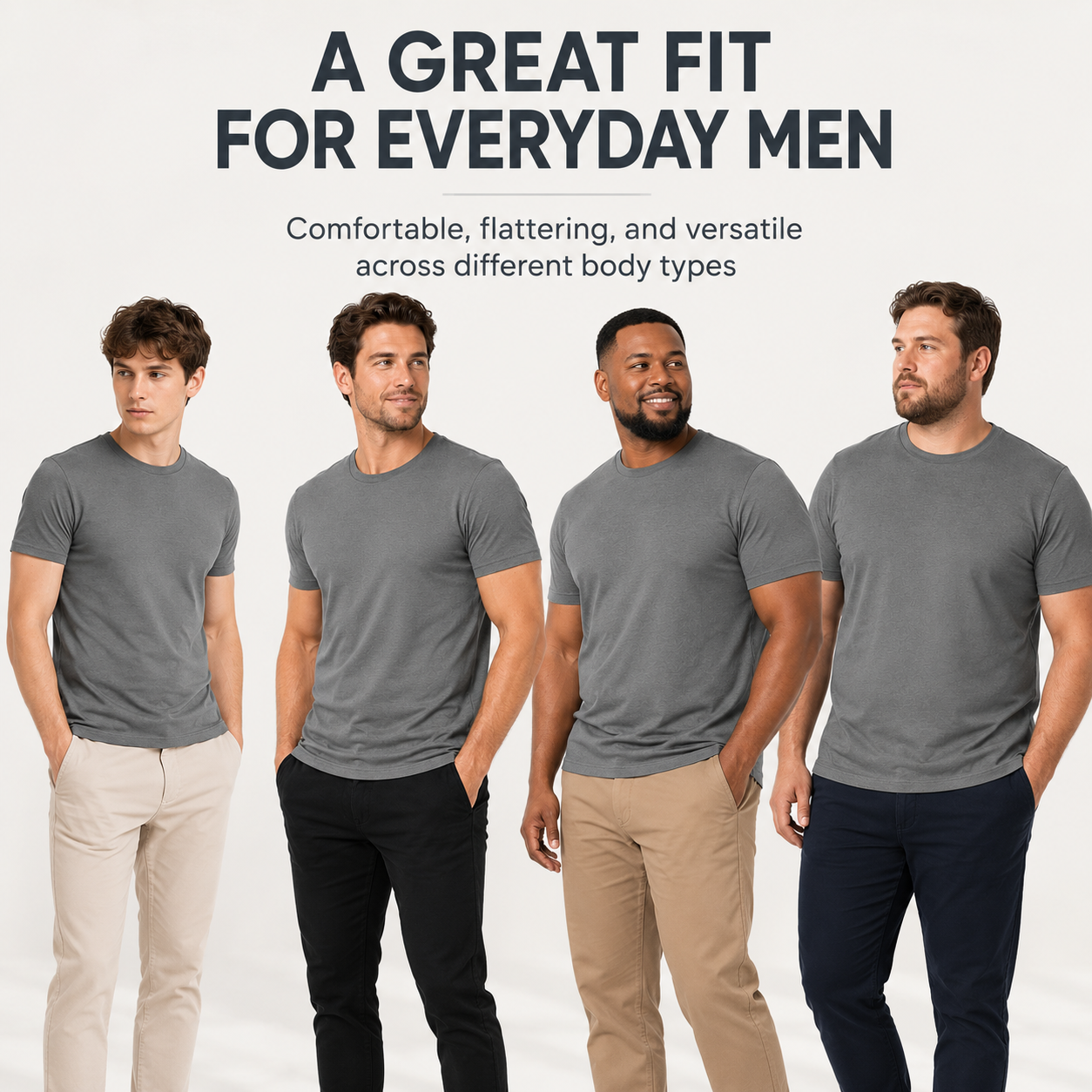 👕 LIMITED-TIME 50% OFF! ✨ Men&rsquo;s Short Sleeve Crew Neck T-Shirts