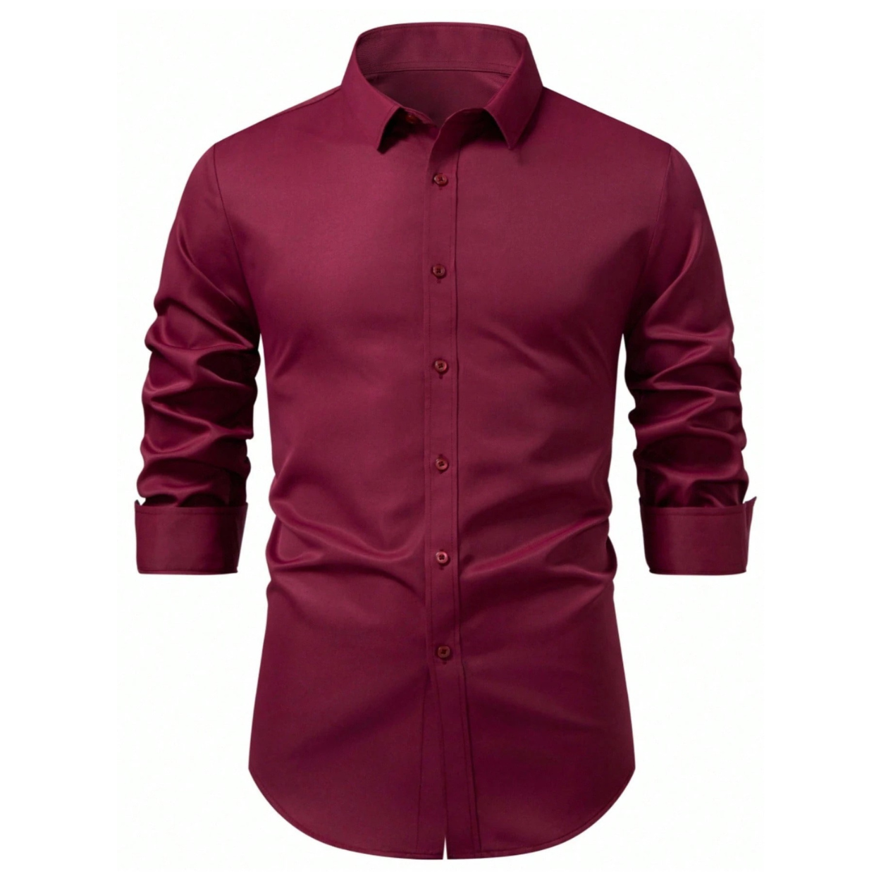 Casual Button Front Shirt For Men