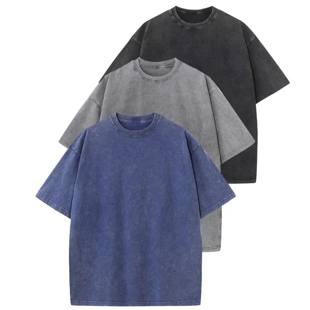 Pack Of 3 Oversized Short Sleeve T Shirt For Women