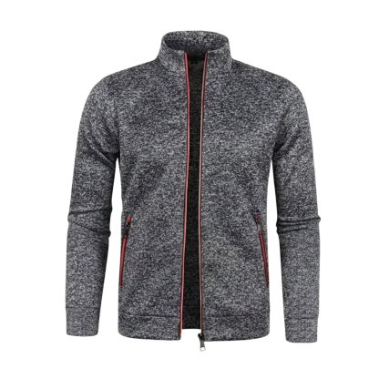 Casual Full Zip Up Cardigan For Men