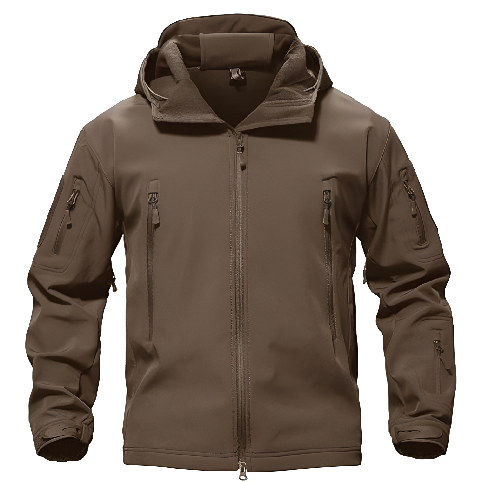Tactical Softshell Waterproof Hooded Jacket For Men