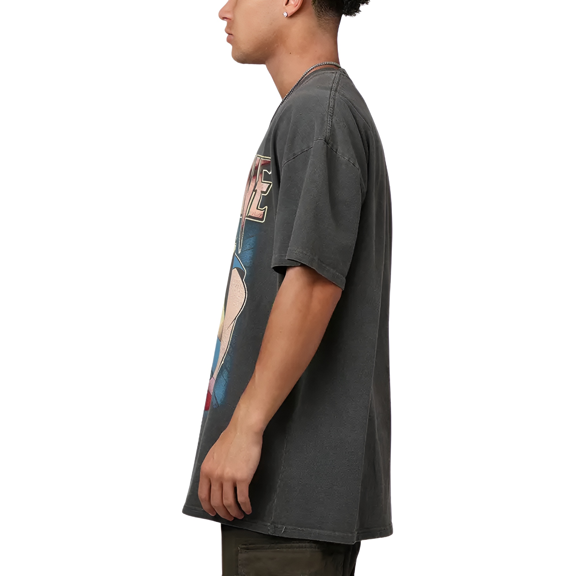 Marvel X-Men Wolverine Heavyweight T-Shirt Black Wash