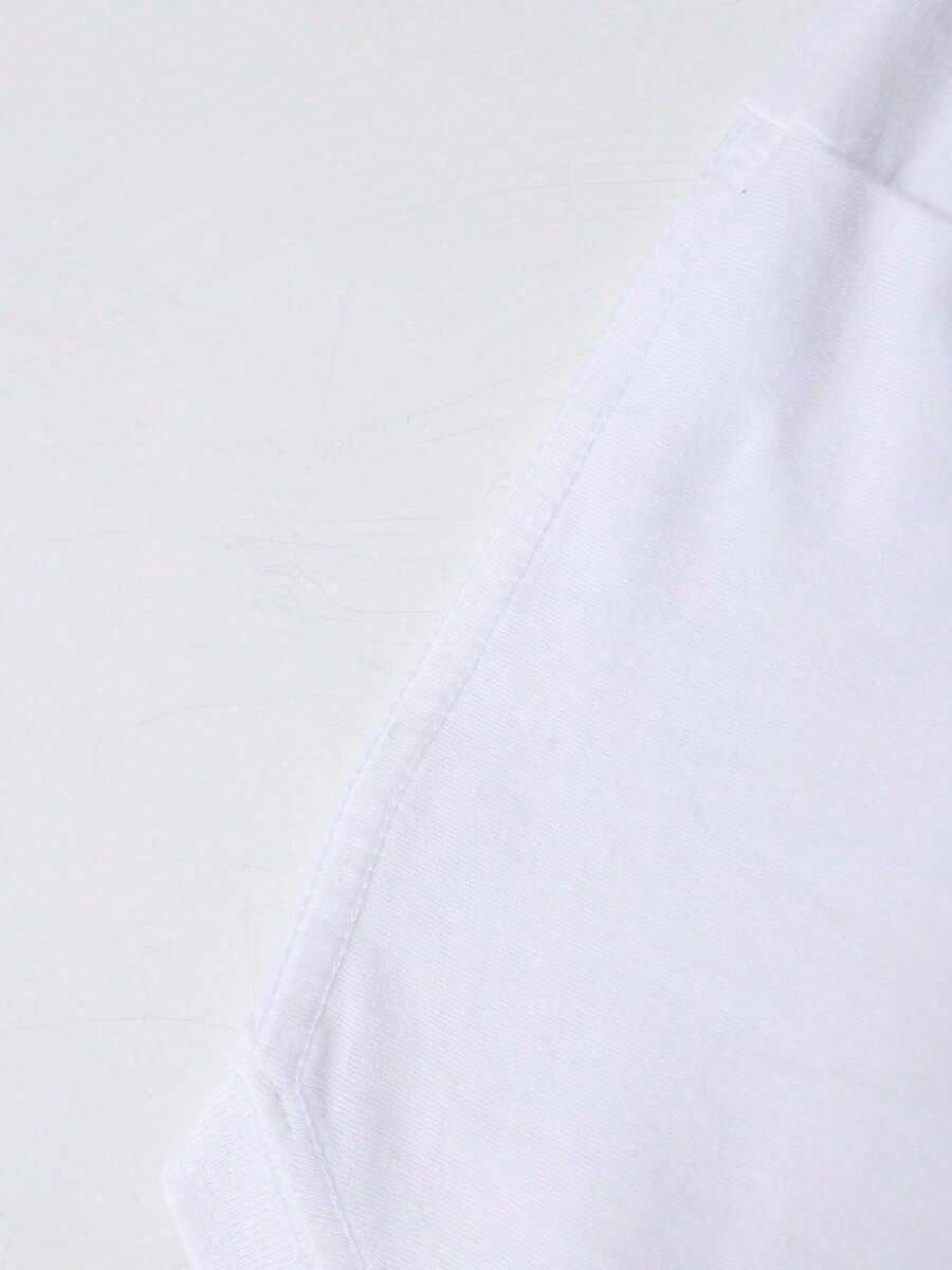 Golf Michelob ULTRA  180 Cotton T-Shirt) Men's Round Neck And Short Sleeves, Casual Cotton, Casual Fashion, Suitable For Indoor And Outdoor Wear And Holiday Gifts - White - View 4