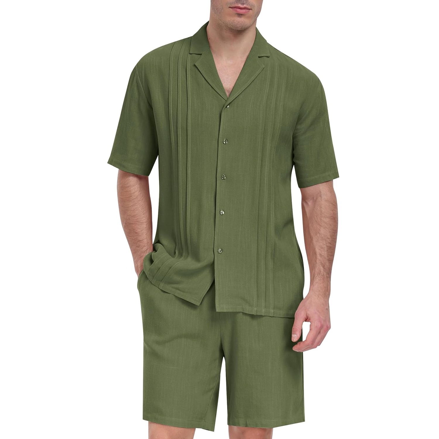 Casual Beach Wear Party Shirts And Short Set For Men