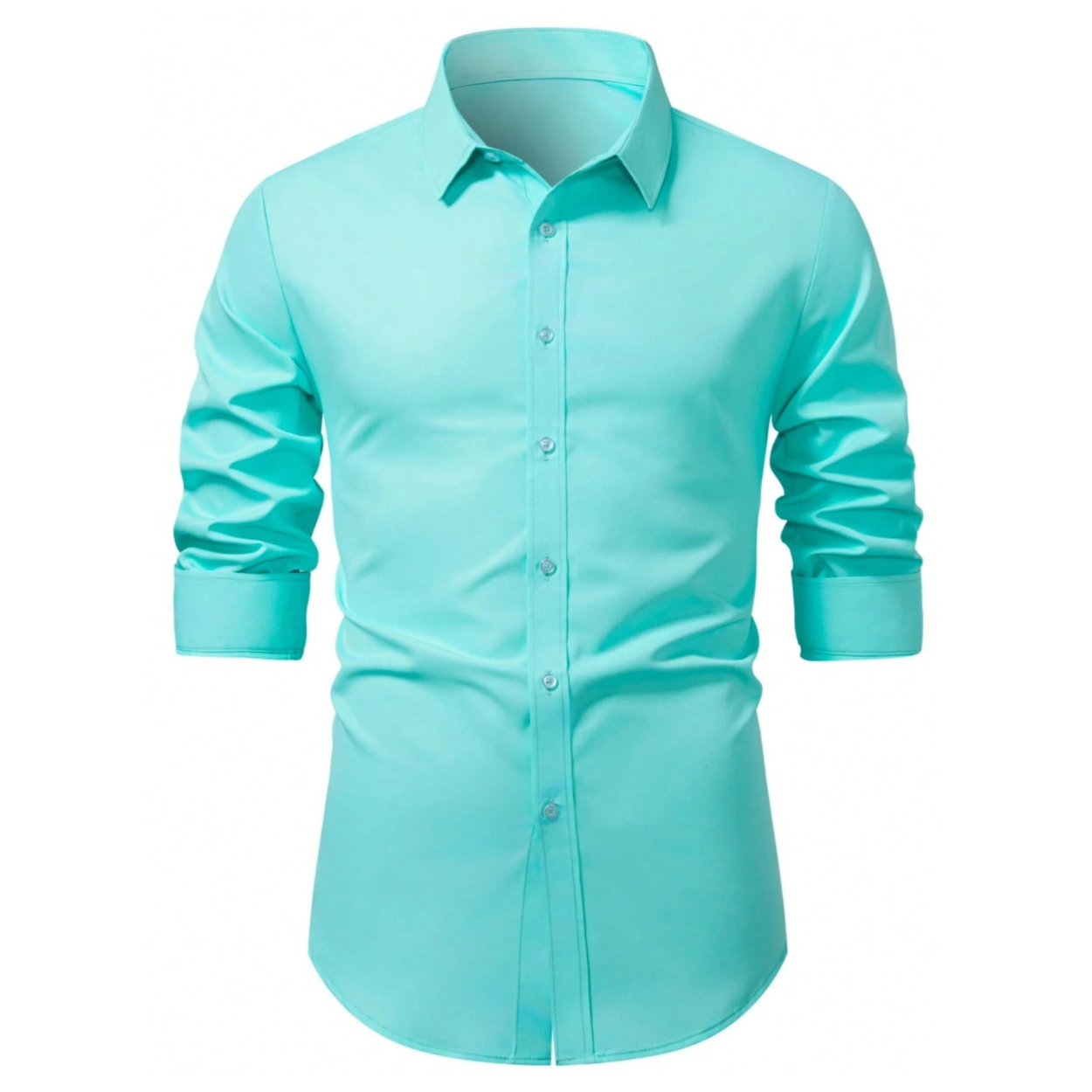 Casual Button Front Shirt For Men