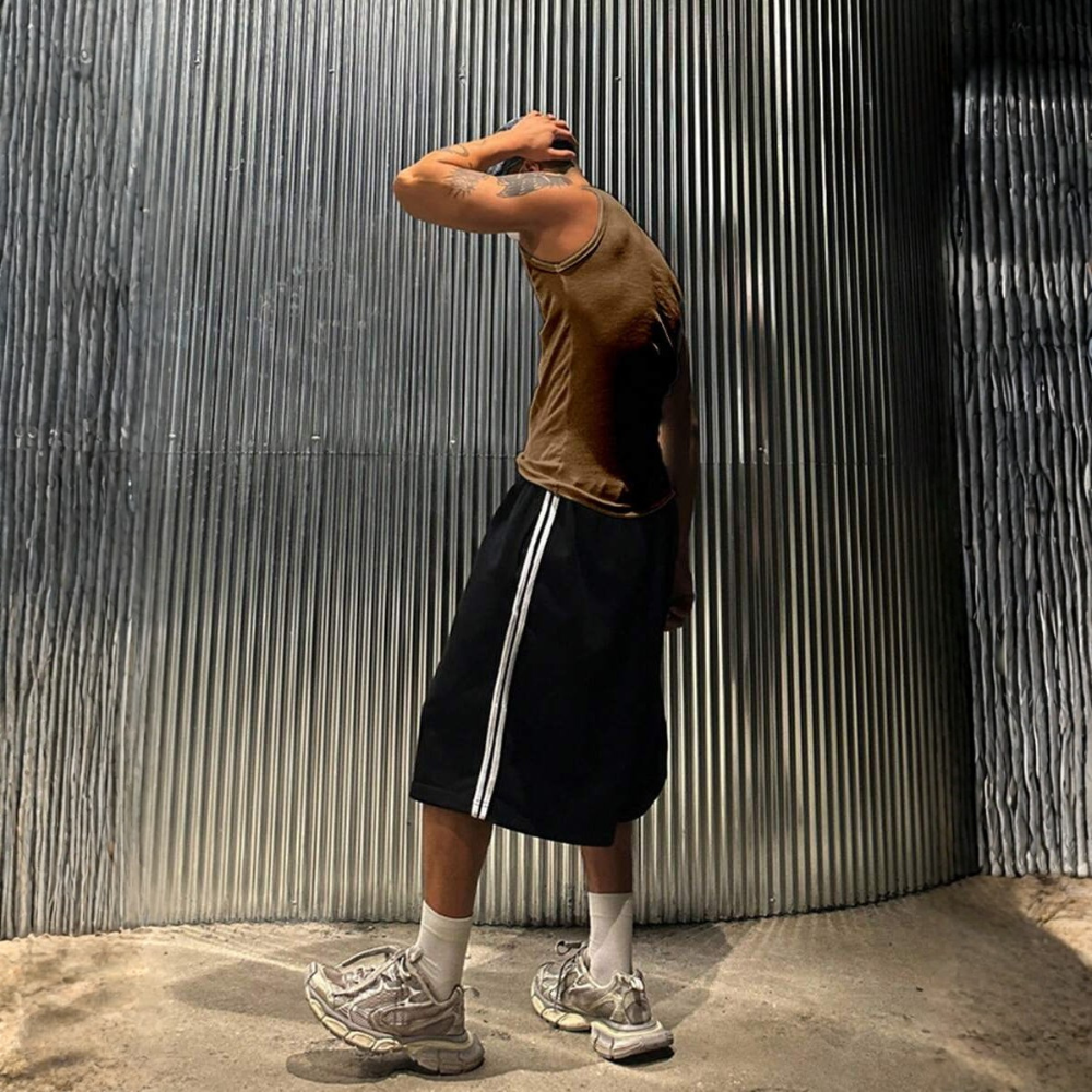 Solid Color Sleeveless Casual Tank Top For Men