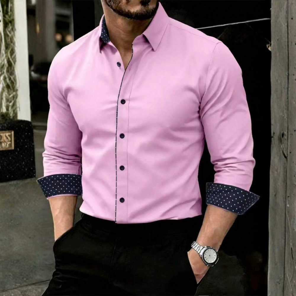 Long Sleeve Casual Everyday Shirt For Men