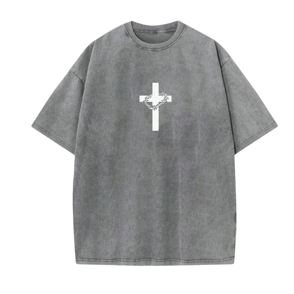 Graphic Printed Vintage Themed T Shirt For Men