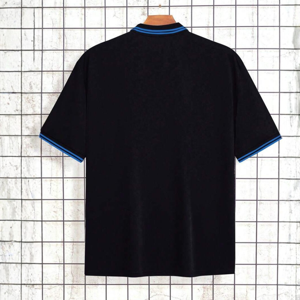 Horse Printed Casual Golf Shirt For Men
