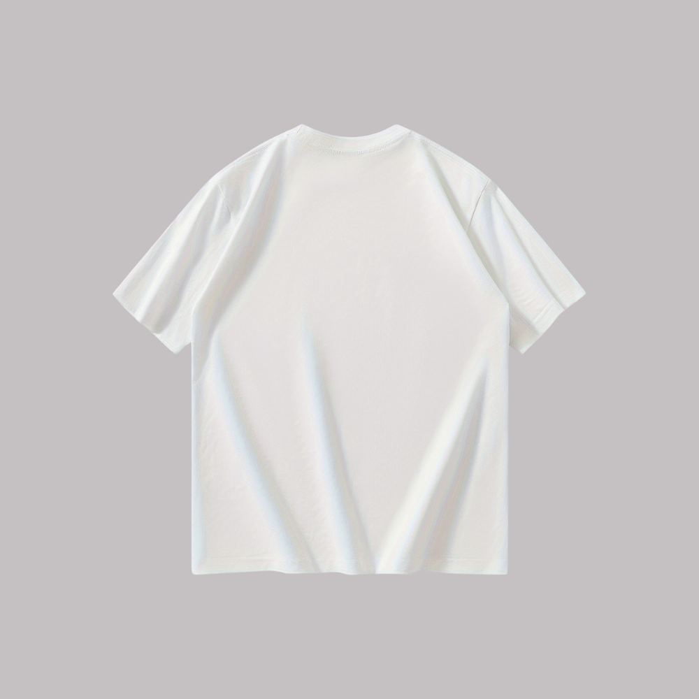 Casual And Versatile Short Sleeve Dog Printed T Shirt